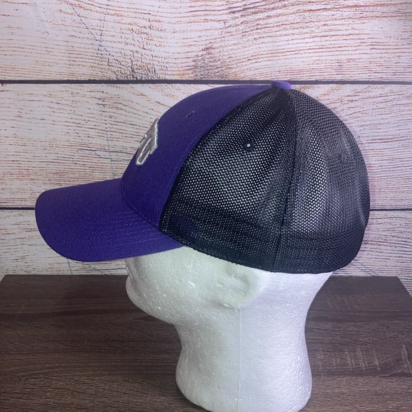 Mens Nike EUC OSFA Nike TCU Purple & Black Fitted Hat - Picture 3 of 7